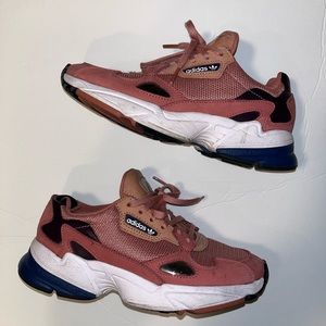 ADIDAS Pink & Navy Blue sneakers women’s 6